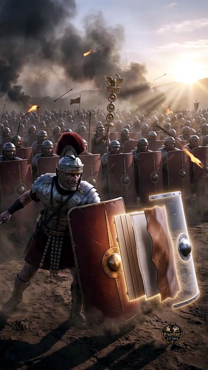 🛡️ One shield protected one soldier.