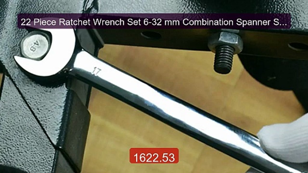 22 Piece Ratchet Wrench Set 6-32 mm Combination Spanner Set... -- Top Pick 2026 | Unbeatable Price!