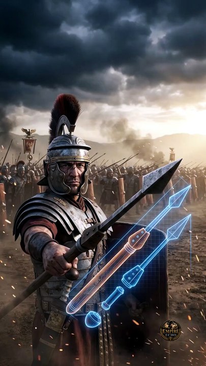 ⚔️ Rome didn't charge first—it threw the Pilum.