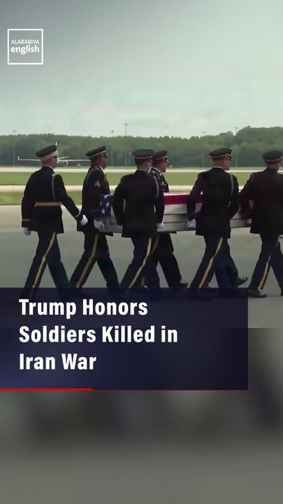 Trump Honors Soldiers Killed in Iran War