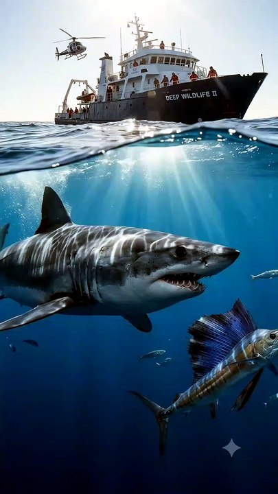 Mako Shark vs Sailfish | The Ocean's Fastest Chase | Deep Wildlife