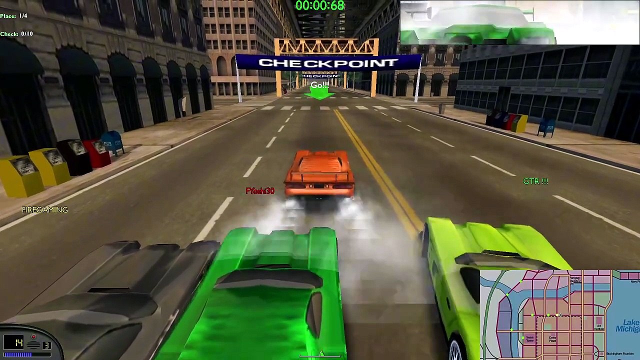 Midtown Madness Tough Turns & a Tunnel Multiplayer