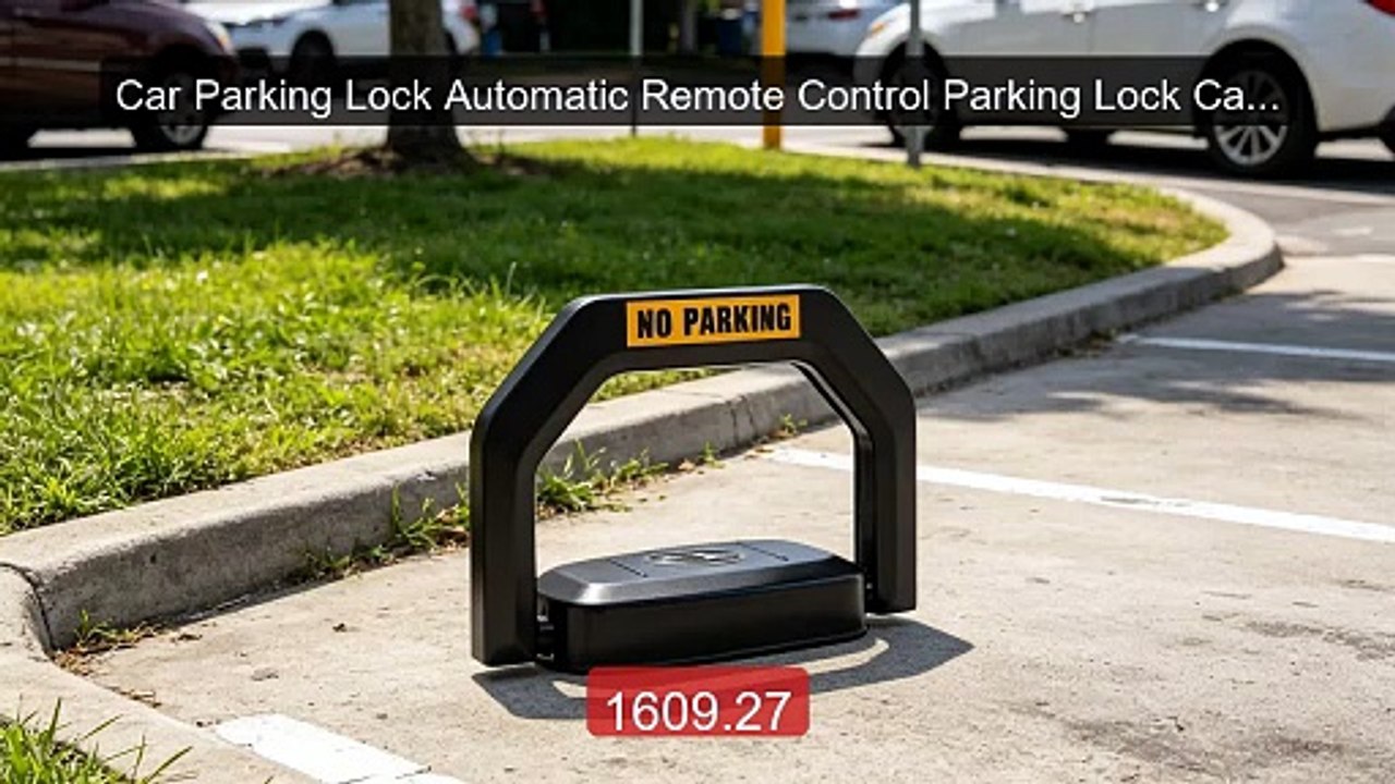 Car Parking Lock Automatic Remote Control Parking Lock Car Parking... -- Best Deal 2026 | Shop Now!
