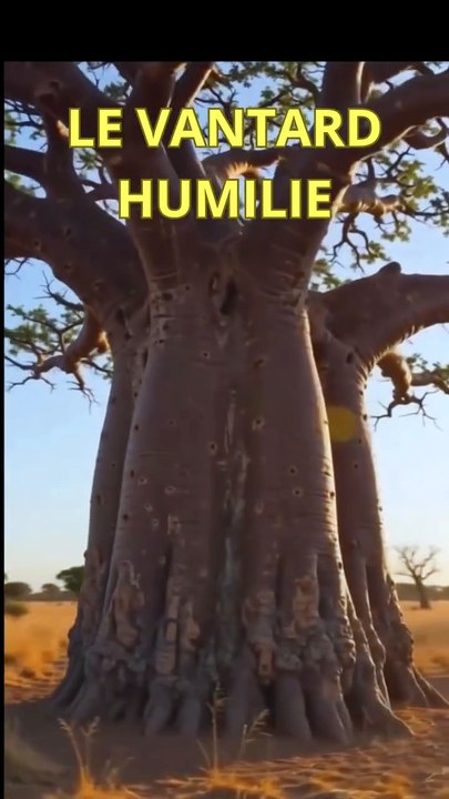 CONTE AFRICAIN : LE VANTARD HUMILIE