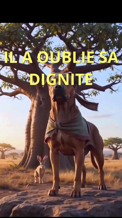CONTE AFRICAIN : IL A OUBLIE SA DIGNITE