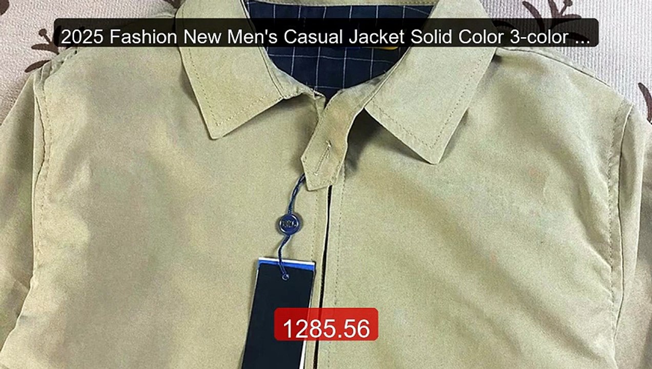 2025 Fashion New Men's Casual Jacket Solid Color 3-color Long ... -- Hot Deal 2026 | Limited Offer!