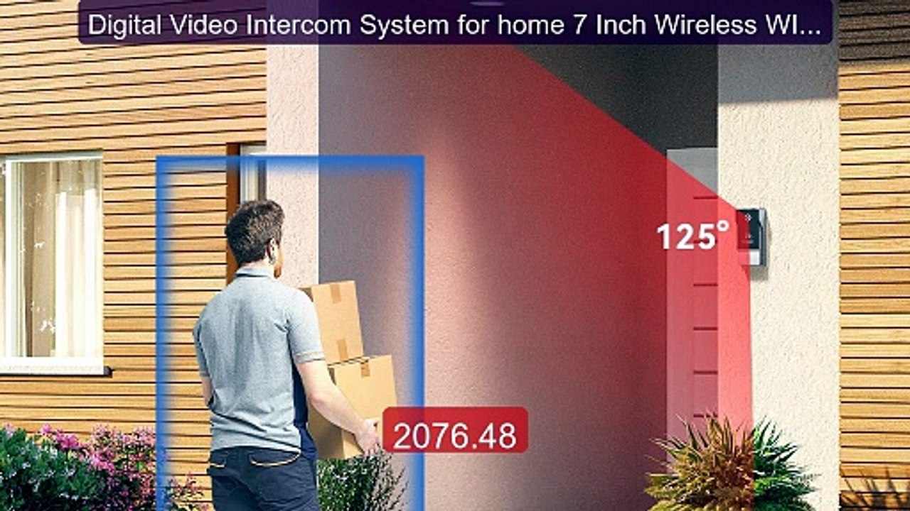Digital Video Intercom System for home 7 Inch Wireless WIFI... -- Top Pick 2026 | Unbeatable Price!