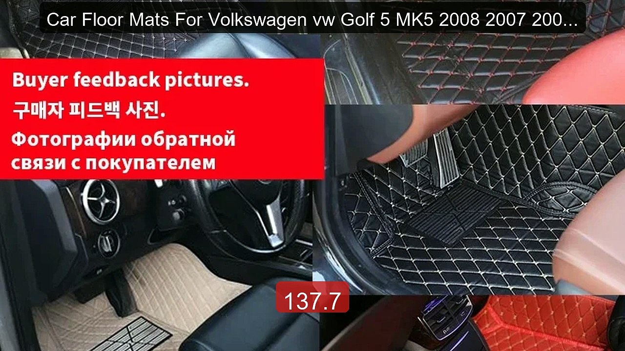 Car Floor Mats For Volkswagen vw Golf 5 MK5 2008 2007 2006 200... -- Best Buy 2026 | Great Quality!