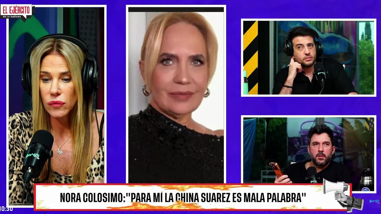 Nora Colosimo liquidó a "La China" Suárez: "Es mala palabra"