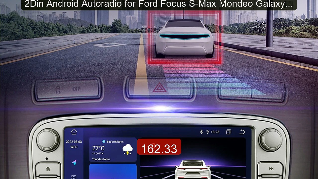 2Din Android Autoradio for Ford Focus S-Max Mon...