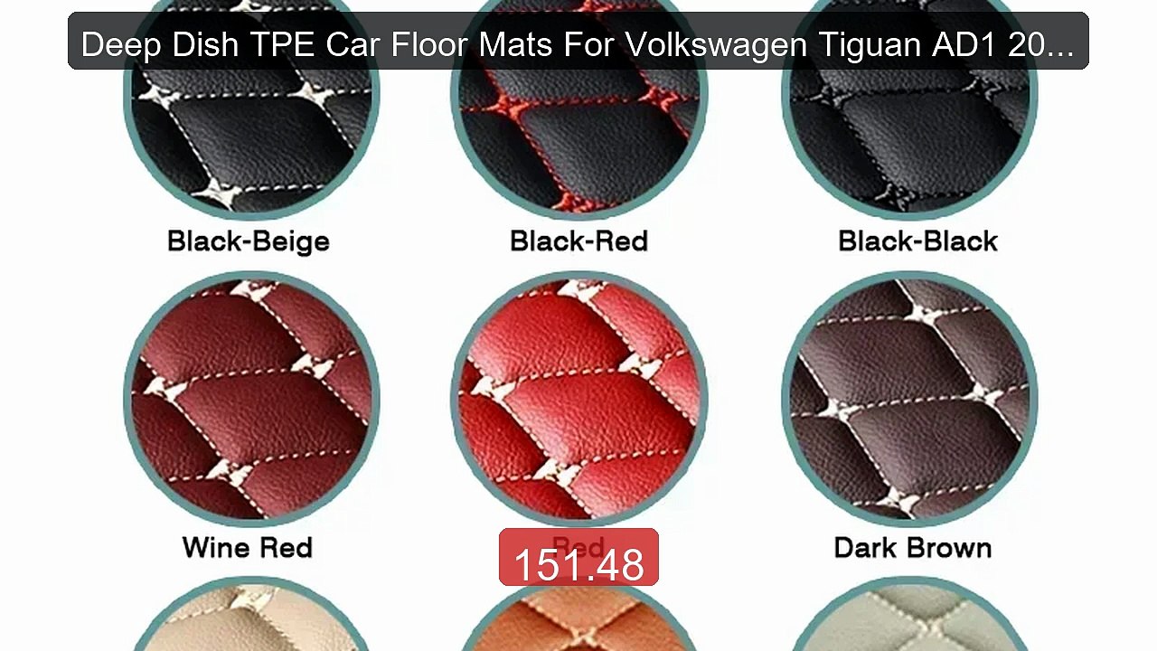 Deep Dish TPE Car Floor Mats For Volkswagen Tiguan AD1 2016 to Pre... -- Best Deal 2026 | Shop Now!