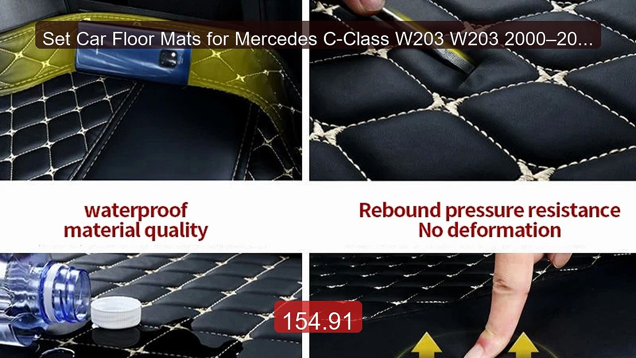 Set Car Floor Mats for Mercedes C-Class W203 W203 2000–2007 4Door ... -- Best Deal 2026 | Shop Now!