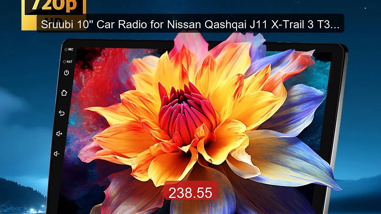 Sruubi 10'' Car Radio for Nissan Qashqai J11 X-Trail 3 T32 ... -- Top Pick 2026 | Unbeatable Price!