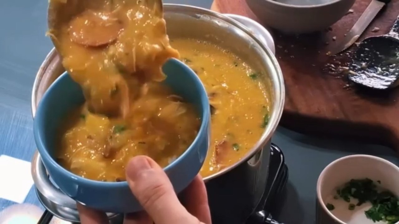 CALDO DE KENGA cremoso e muito fácil de fazer