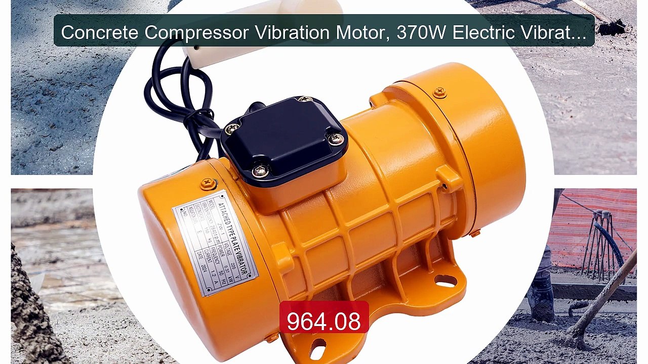 Concrete Compressor Vibration Motor, 370W Electric Vibrator M... -- Amazing Value 2026 | Must Have!