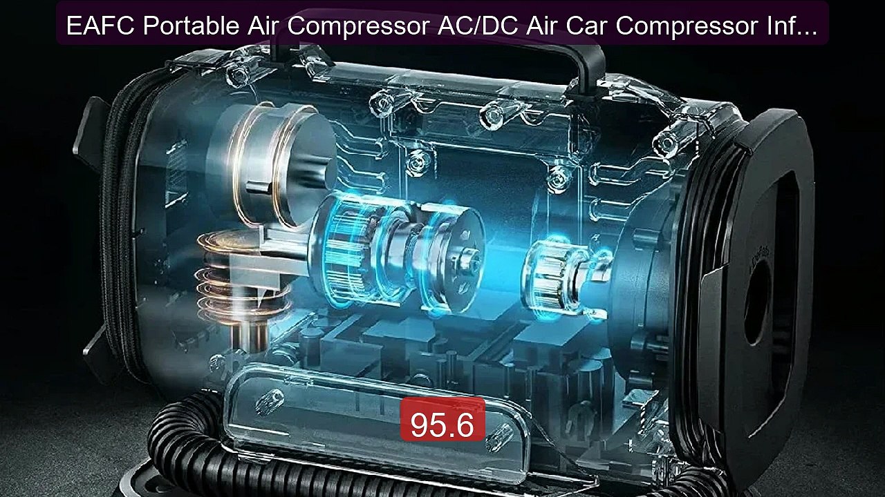 EAFC Portable Air Compressor AC/DC Air Car Compressor Inflator Pump... -- Top Rated 2026 | Buy Now!