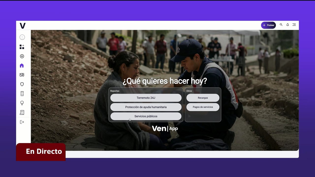 Conozca como utilizar la plataforma VenApp para realizar los reportes de sucesos en tu comunidad