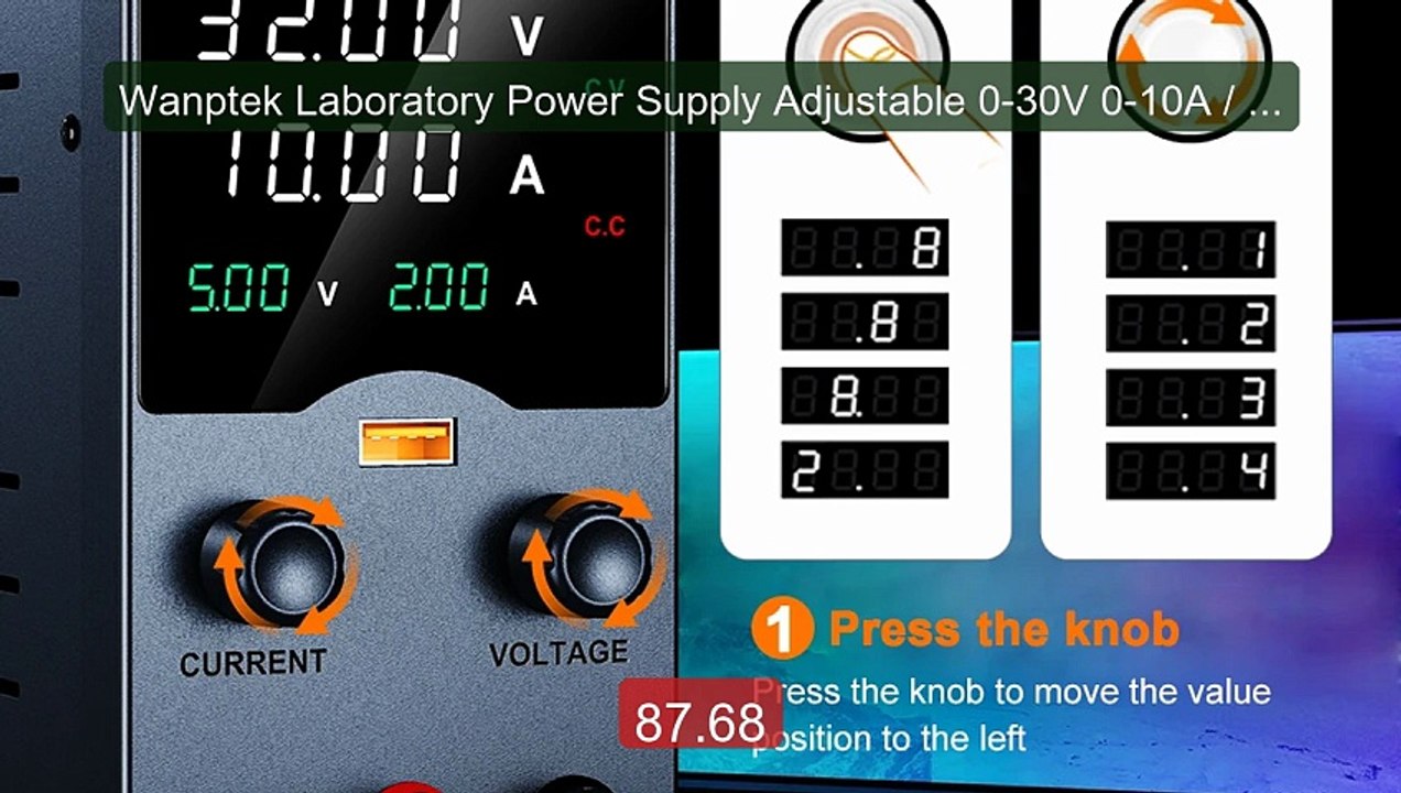 Wanptek Laboratory Power Supply Adjustable 0-30V 0-10A / 0-60V 0-5A... -- Top Rated 2026 | Buy Now!