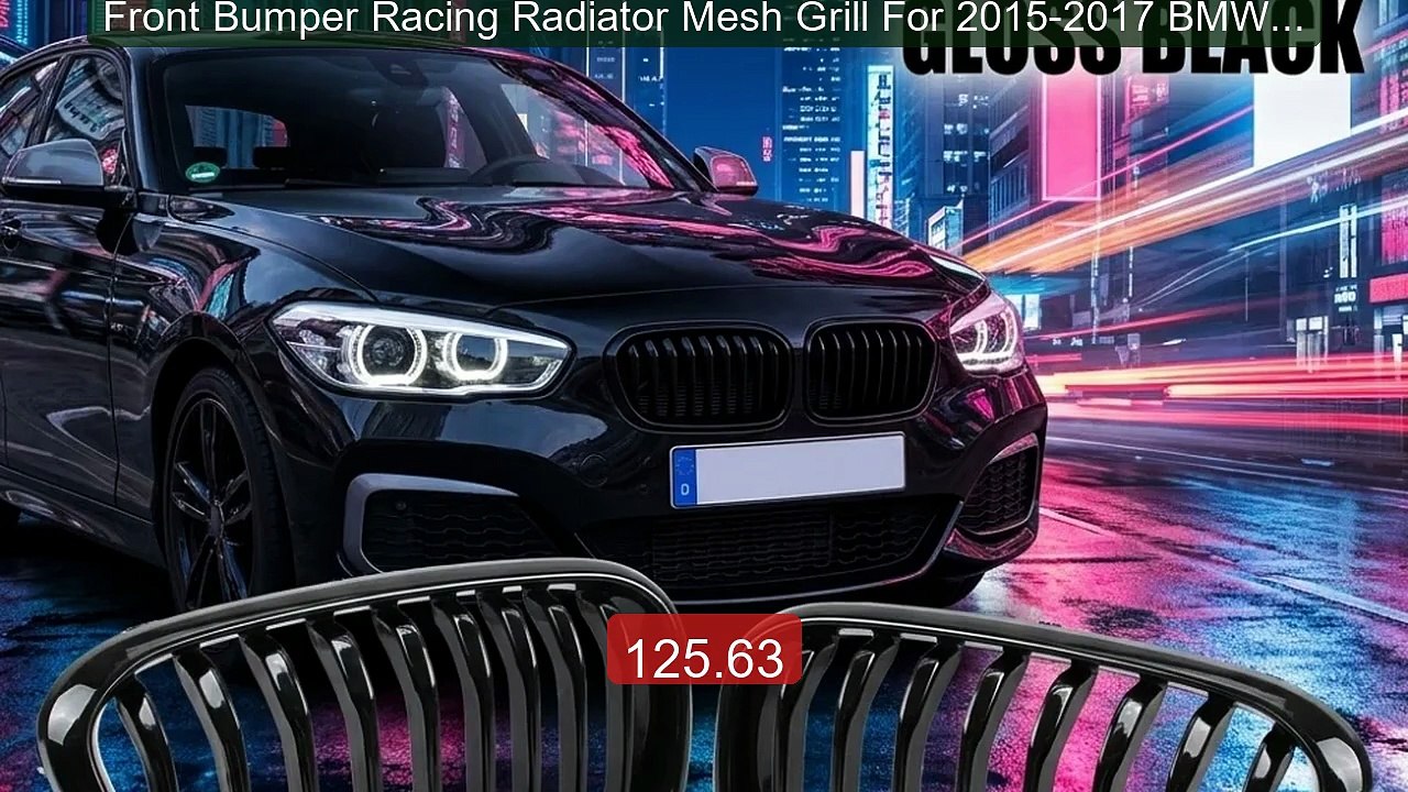 Front Bumper Racing Radiator Mesh Grill For 2015-2017 BMW F20... -- Amazing Value 2026 | Must Have!
