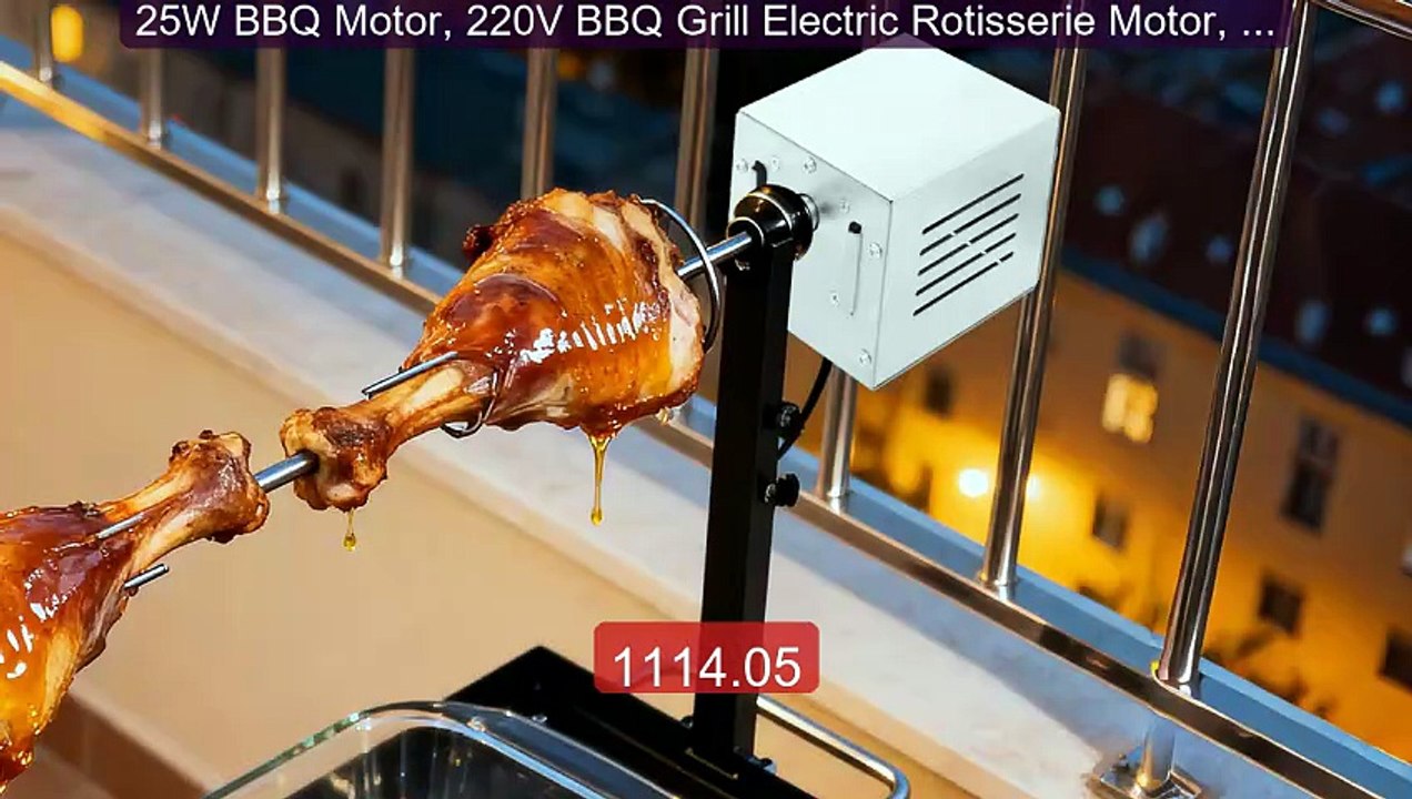 25W BBQ Motor, 220V BBQ Grill Electric Rotisserie Motor, Stain... -- Hot Deal 2026 | Limited Offer!