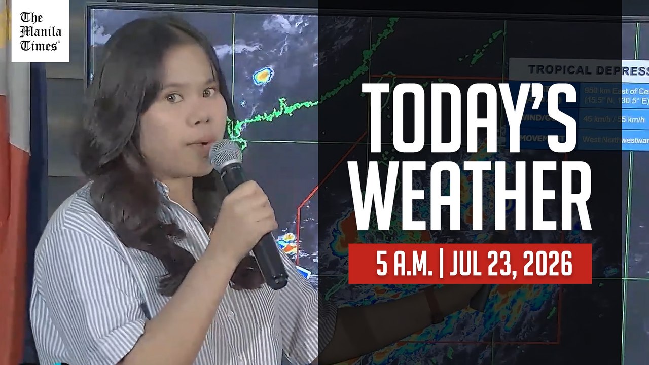 Today's Weather, 5 A.M. | Jul. 23, 2026