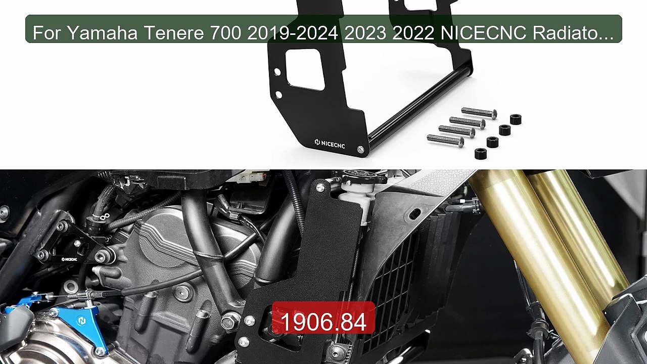 For Yamaha Tenere 700 2019-2024 2023 2022 NICECNC Radiator ... -- Top Pick 2026 | Unbeatable Price!