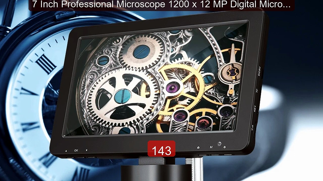 7 Inch Professional Microscope 1200 x 12 MP Digital Microscope... -- Best Buy 2026 | Great Quality!