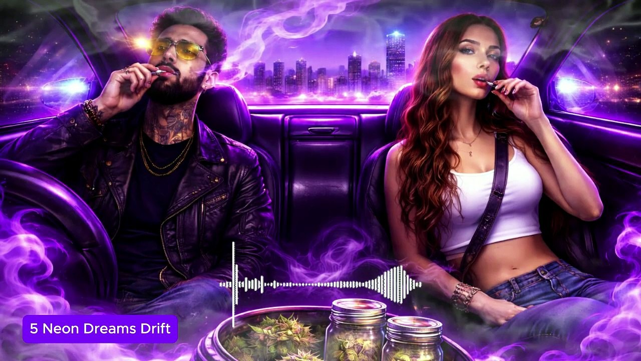 “Midnight Haze Escape” Playlist — 420 Vibe Music | Chill Rap • Bluesy Hip-Hop • Stoner Mood