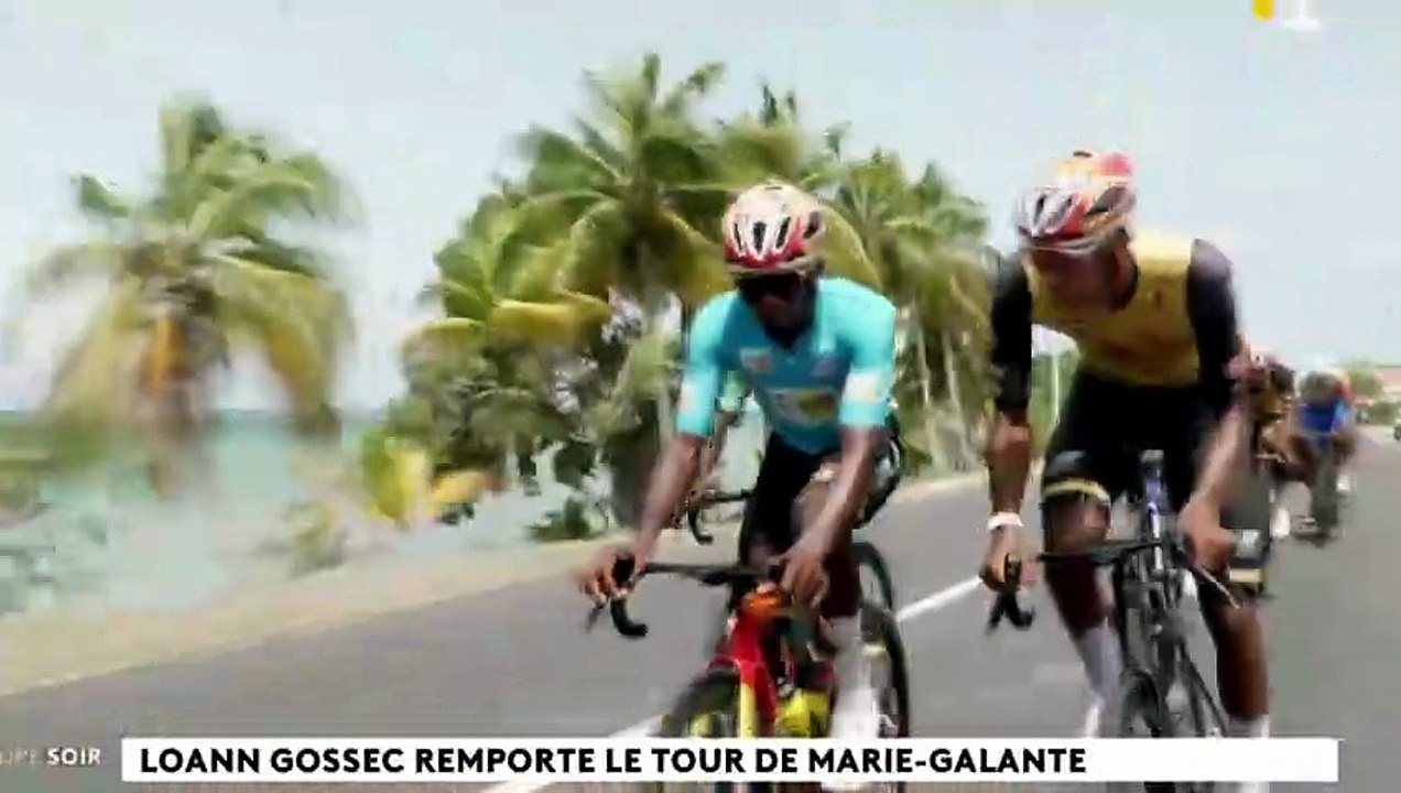 Tour de Marie Galante derrière étape et classement général