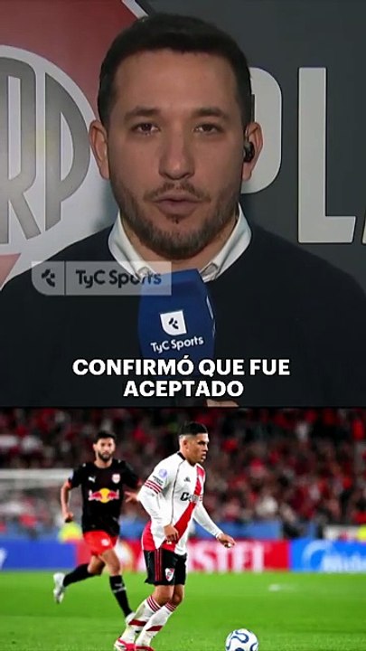 Juanfer Quintero no regresará a River
