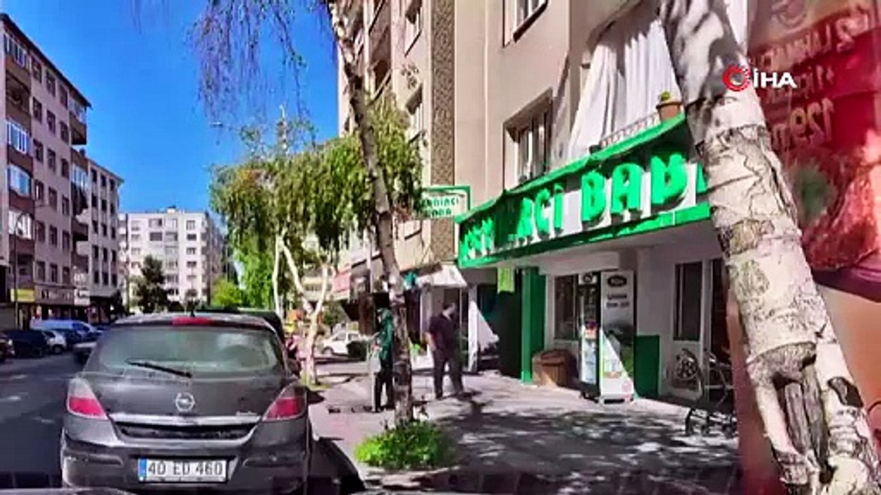 7. kattan düşen halı kadının başına isabet etti