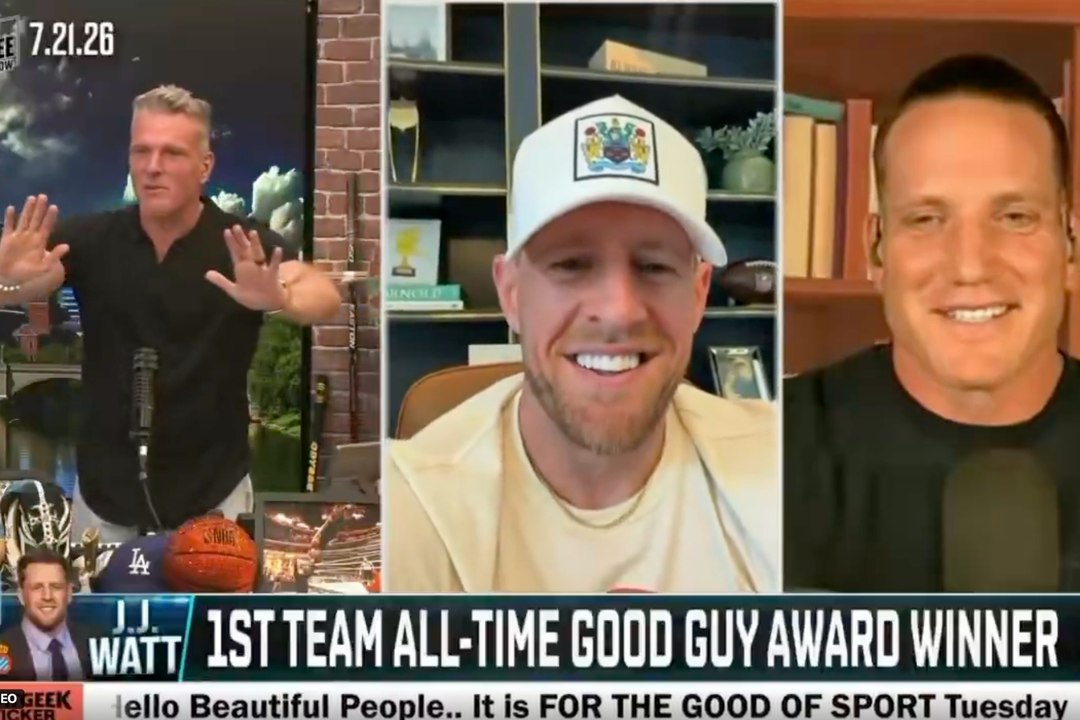 J.J. Watt incomoda a Pat McAfee con una broma sobre los despidos en ESPN