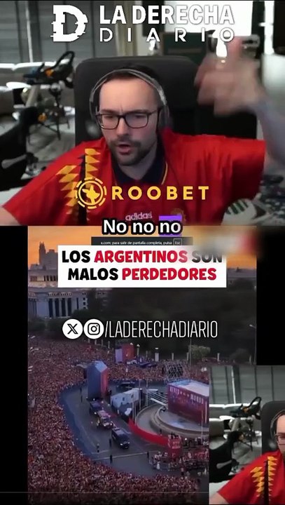El streamer Xocas llamó a insultar a los argentinos