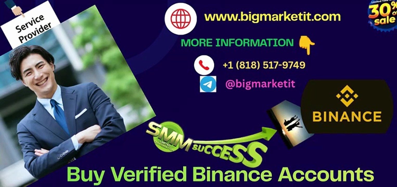 Buy Verified Binance Account: Experience Effortless