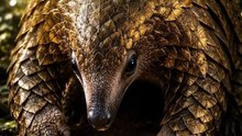 🌟🦔 A rare creature. A magical golden egg. #Pangolin #GoldenEgg #EpicAdventure