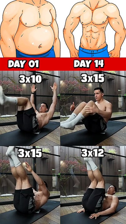 No more belly fat workout ! 🔥