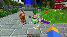 ENCONTRAMOS LA TUMBA DE JESSIE TOY STORY EN MINECRAFT 😱
