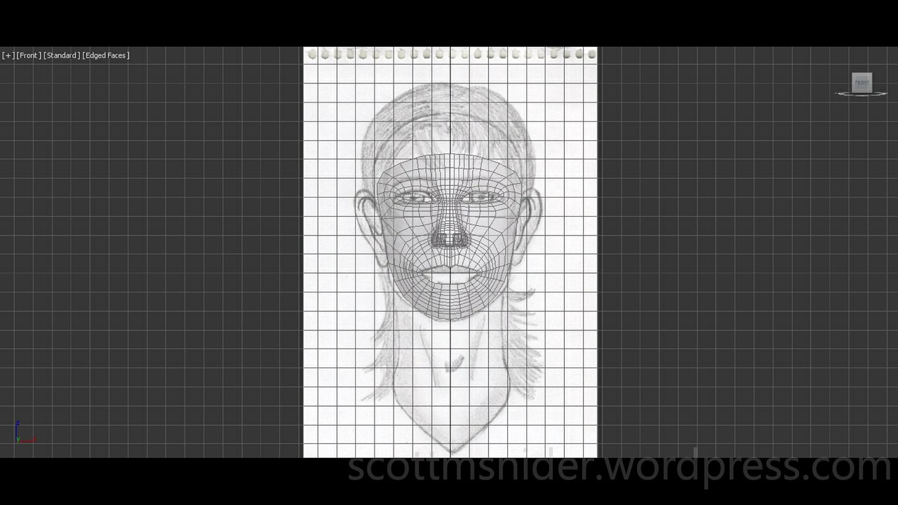 Grabovski: 3DS MAX Practice Polygon Modeling Head Model Video #6 (07-22-2026)