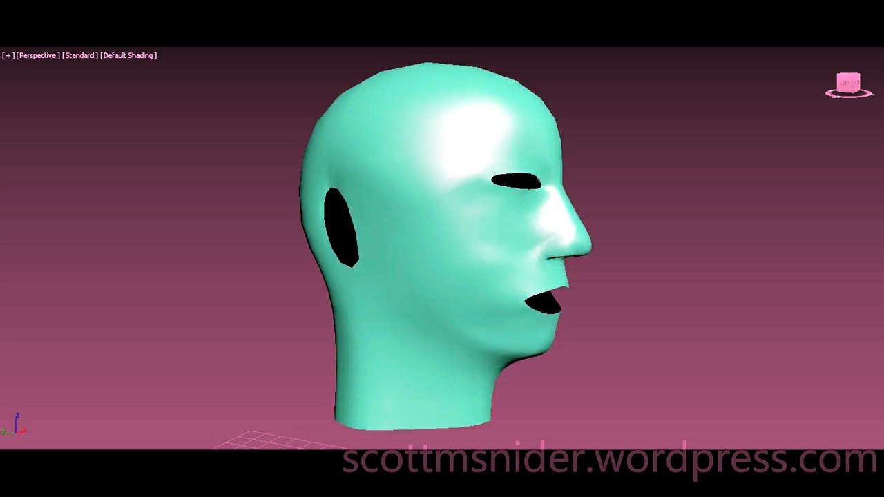 Grabovski: 3DS MAX Practice Polygon Modeling Head Model Video #18 (07-22-2026)