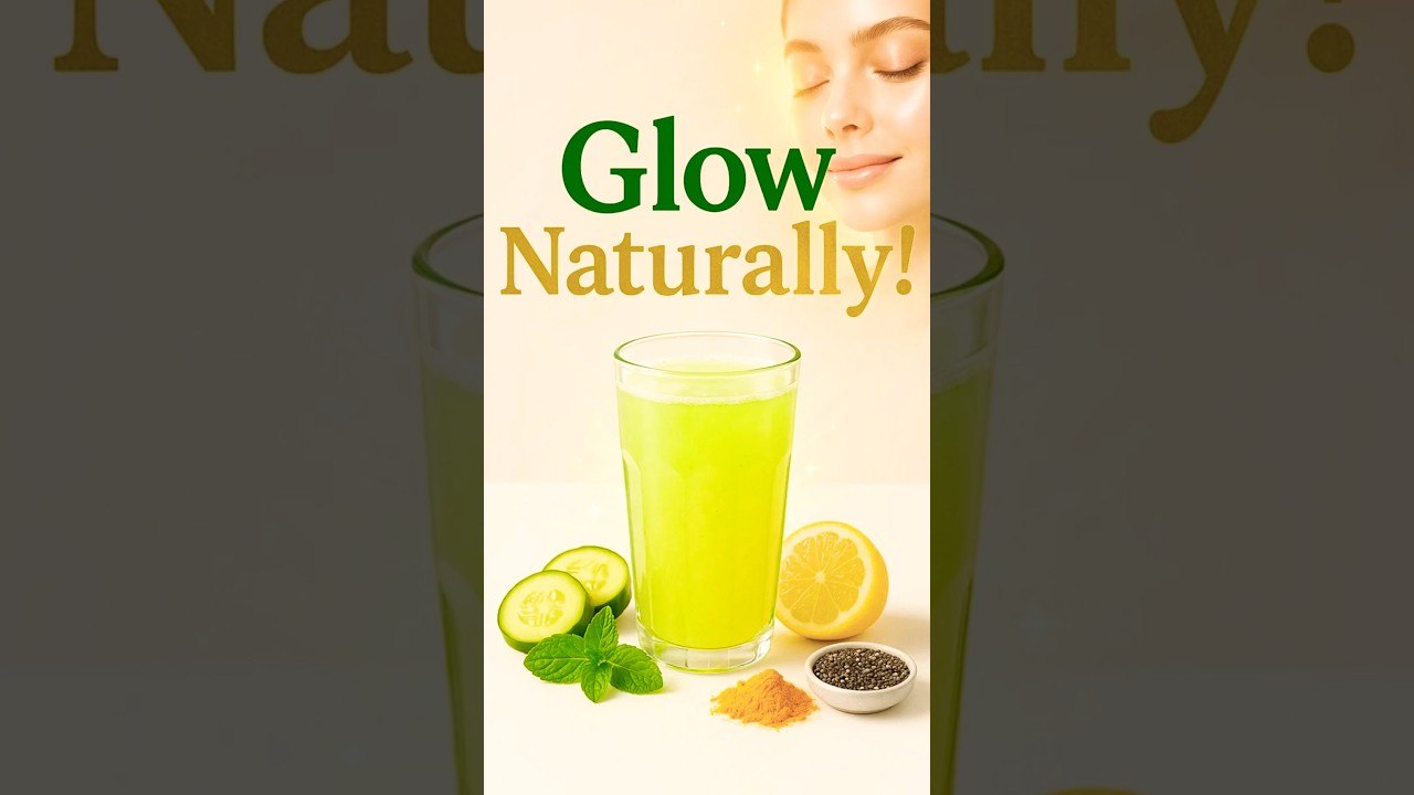 “Glowing Skin Starts Here: Drink Aloe Vera Juice Daily! 🌿”