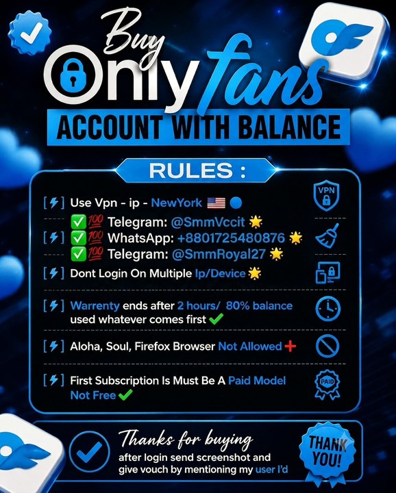 I Have Fansly Account With Balance For Sale