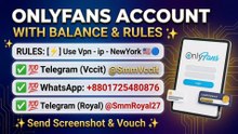 I Have Onlyfans Account With $50 Balance For Sale! At Chap Price