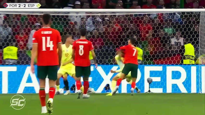 LAMINE YAMAL AND SPAIN BOW TO CRISTIANO RONALDO'S LEGENDARY PERFORMANCE! | Portugal vs Spain | Ronaldo Highlights