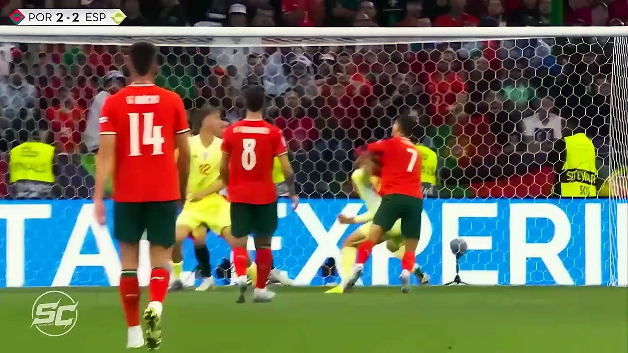 LAMINE YAMAL AND SPAIN BOW TO CRISTIANO RONALDO'S LEGENDARY PERFORMANCE! | Portugal vs Spain | Ronaldo Highlights