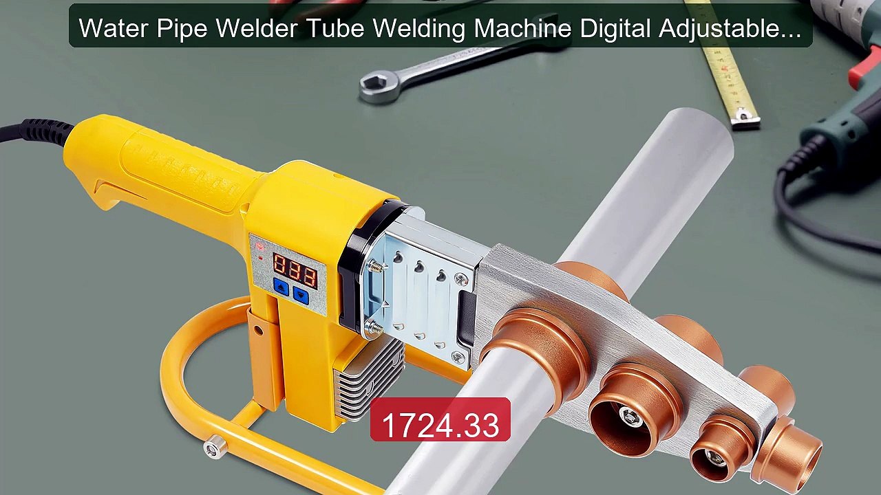 Water Pipe Welder Tube Welding Machine Digital Adjustable 850W Fast... -- Top Rated 2026 | Buy Now!