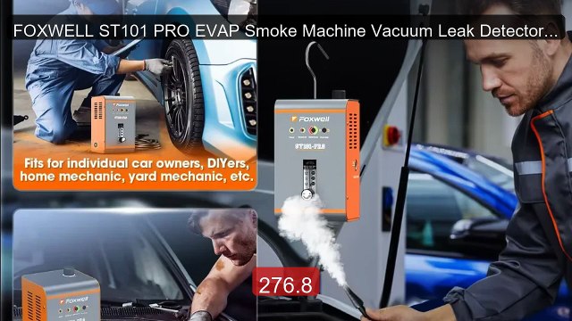 FOXWELL ST101 PRO EVAP Smoke Machine Vacuum Leak Detector Dia... Amazing Value 2026 | Must Have!