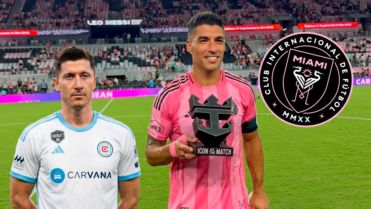 Inter Miami regresa con victoria gracias a doblete de Suárez, que amarga el debut de Lewandowski en la MLS