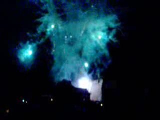 Feu d'artifice estaing 2008