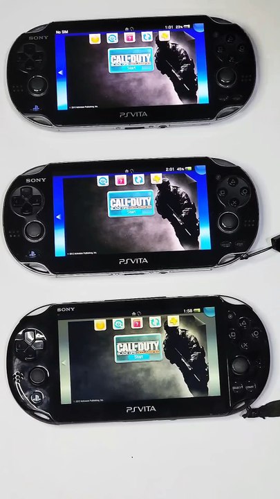 Call of Duty Black Ops Declassified Ps Vita 1004 vs PS Vita 1104 vs PS Vita 2016 | Speed Test