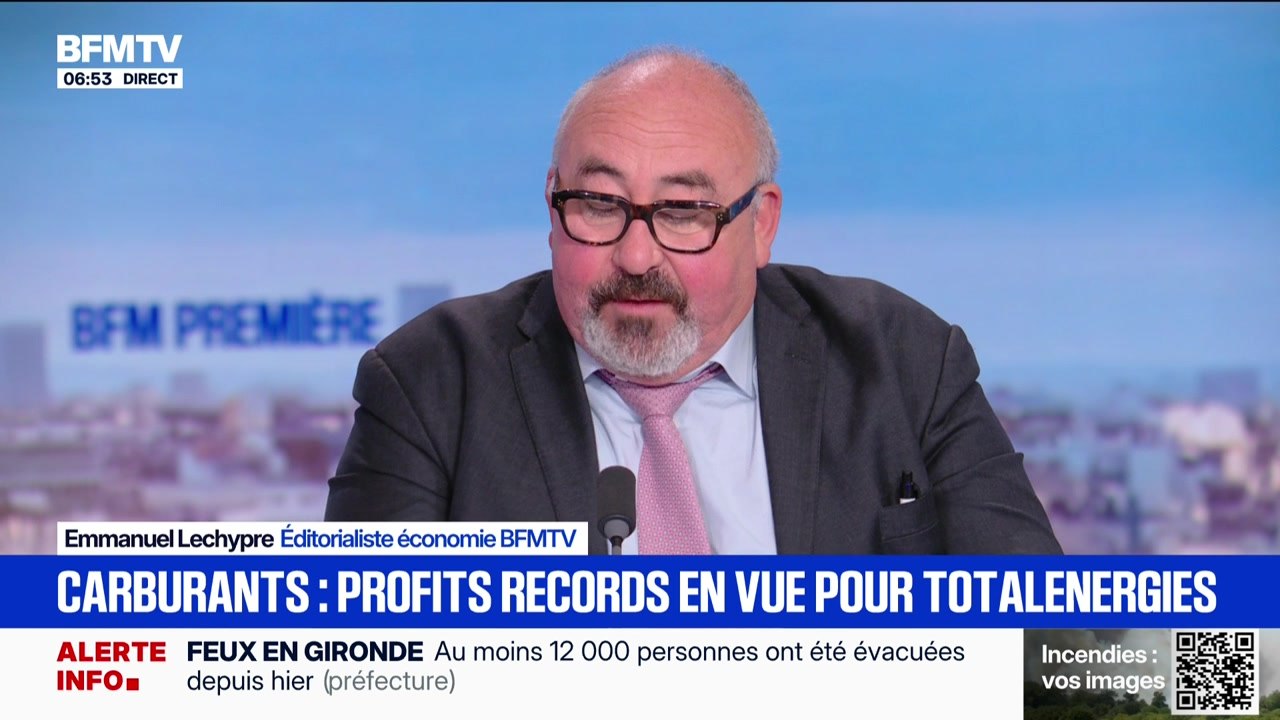 BFM Conso : Carburants, profits records en vue pour TotalEnergies - 23/07